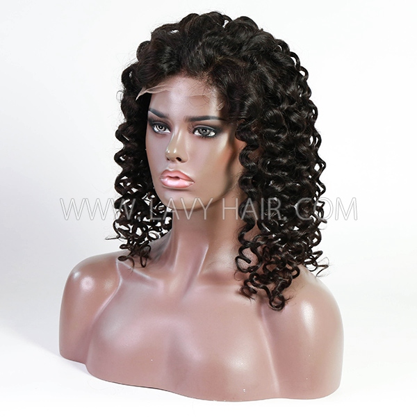 Glueless Wear Go Wand Curl 200% Density HD Lace 4×4 5×5 13×4 13×6 Full Frontal Wigs Human Virgin Hair Pre Plucked Pre Bleached Knot