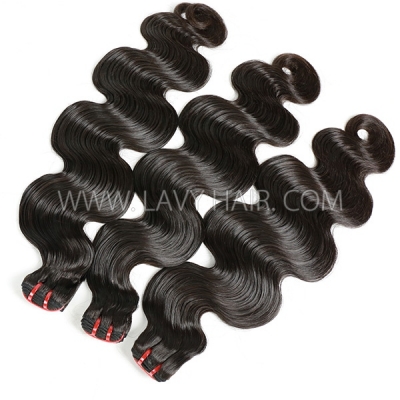 Super Double Drawn All Texture Link (Same Full From Top To Tip) Vietnamese Virgin Human Hair Extensions 105 Grams/1 Bundle